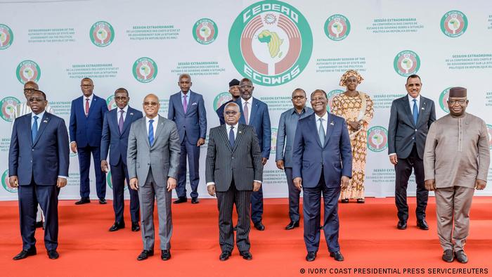 Les Chefs d'Etat de la la Communauté économique des Etats de l’Afrique de l’Ouest