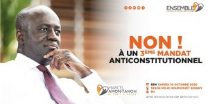 Marcel Amon-Tanoh, non au 3ème mandat d'Alassane Ouattara