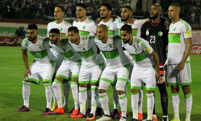 equipe footaball Algérie fennecs