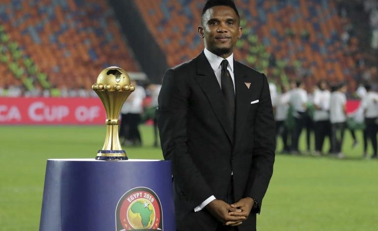 Samuel Eto, élu récemment nouveau président de la Fédération Camerounaise de Football