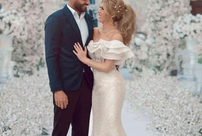 Gabaski et son épouse Samara, Miss World Arab 2019
