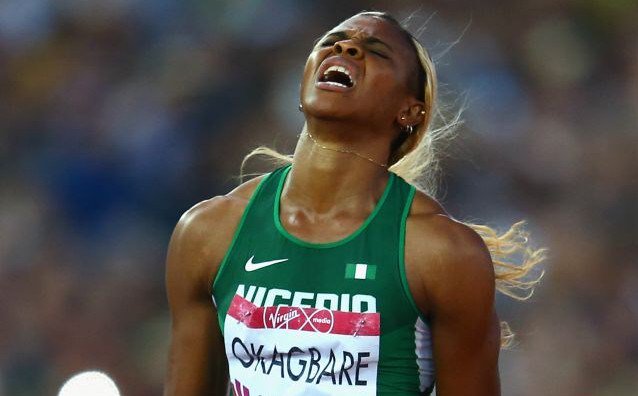 La déchéance visible se lit sur le visage de l'athlète Blessing Okagbare