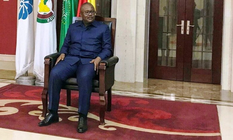 Le Président bissau-guinéen au Palais Présidentiel
