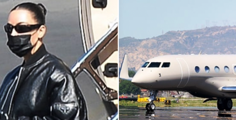 Kim Kardashian a un nouveau jet privé