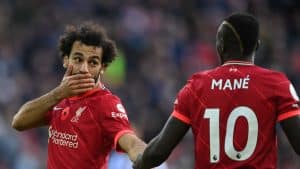 Sadio Mané et Mohamed Salah liverpool