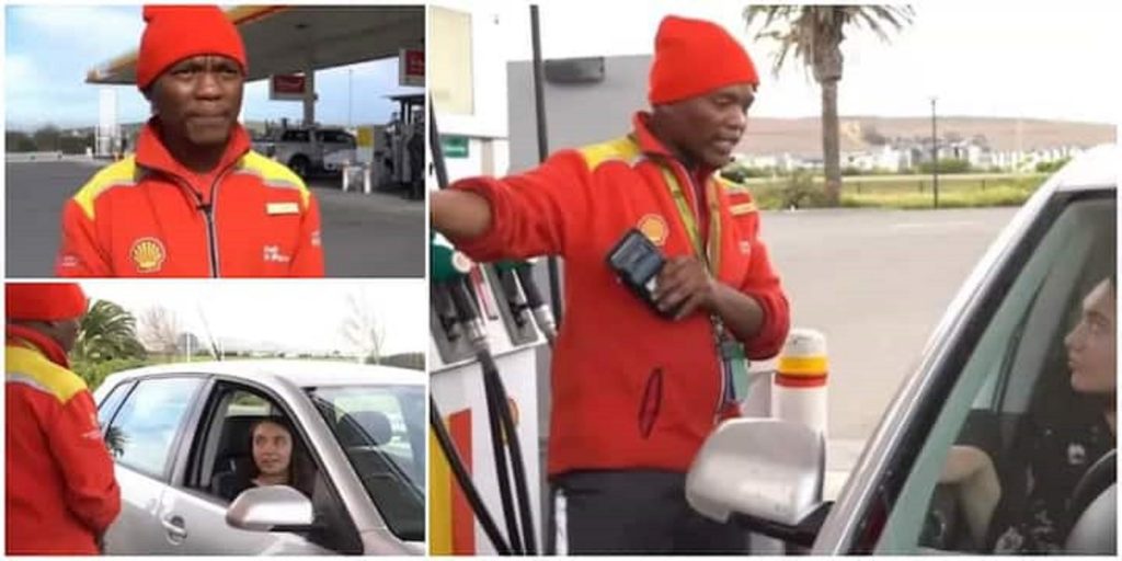 Un pompiste aide une dame à payer son carburant. Cette dernière change sa vie.