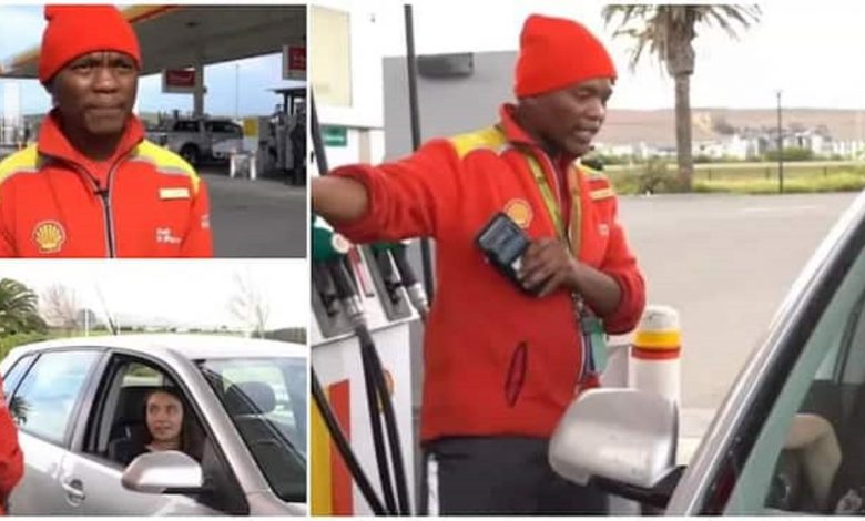 Un pompiste aide une dame à payer son carburant. Cette dernière change sa vie.