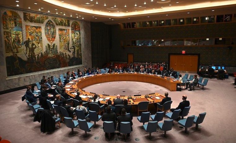 Une réunion du Conseil de sécurité de l'ONU à New York
