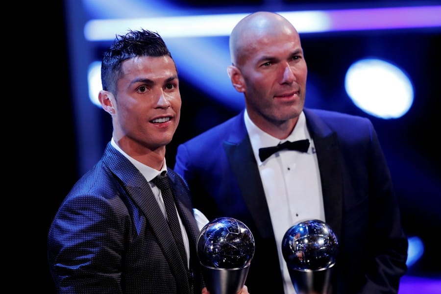La complicité entre Zinedine Zidane et Cristiano Ronaldo