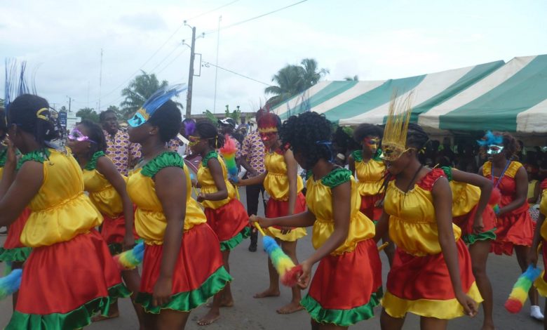 L'une des éditions du Carnaval Ivoiro-Antillais de Cocody