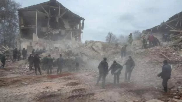 La ville de Sumy pilonnée par l'armée Russe
