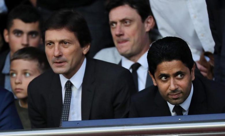 Nasser et Leonardo, les deux dirigeants du PSG visés par une enquête disciplinaire de l'UEFA