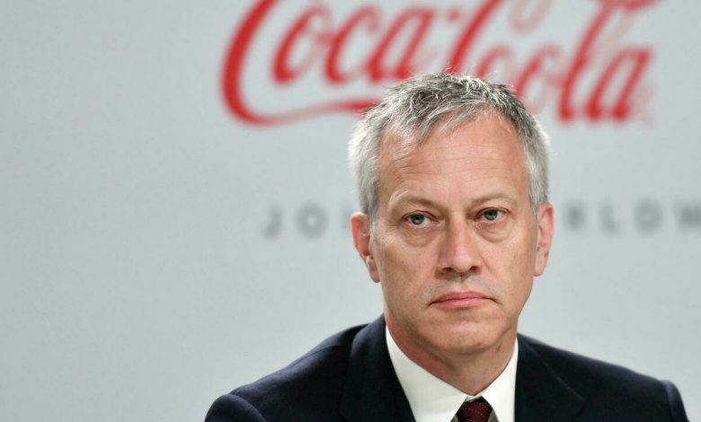 Le PDG de Coca-Cola, James Quincey