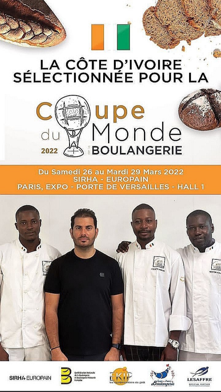 La Côte d'Ivoire qualifiée pour la Coupe du Monde de la Boulangerie