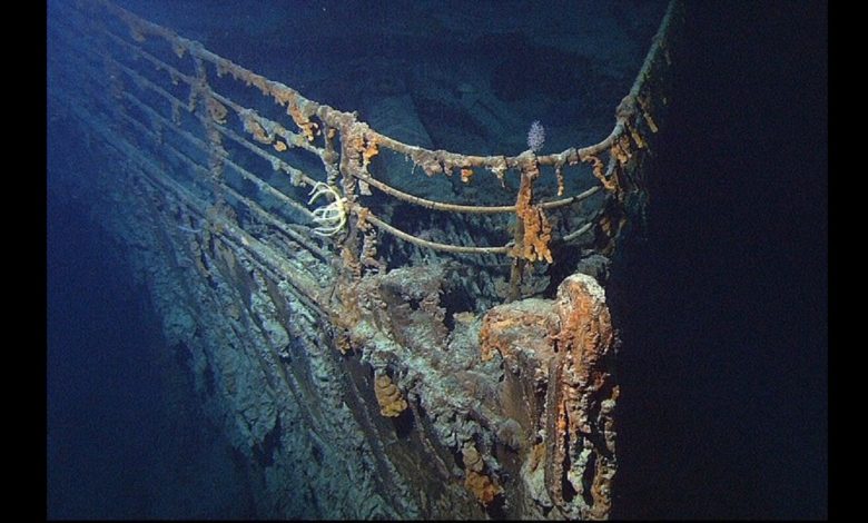 L'épave du Titanic au large du Canada
