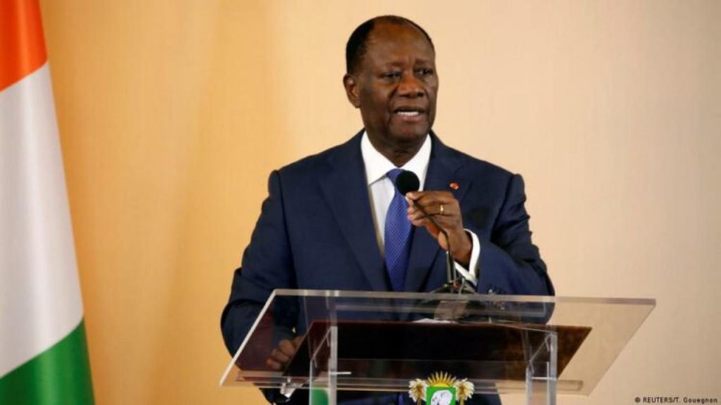 Le Président de la République, Alassane Ouattara 