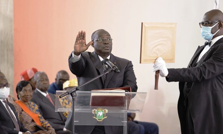 Le nouveau Vice-président ivoirien prête serment devant le Conseil Constitutionnel