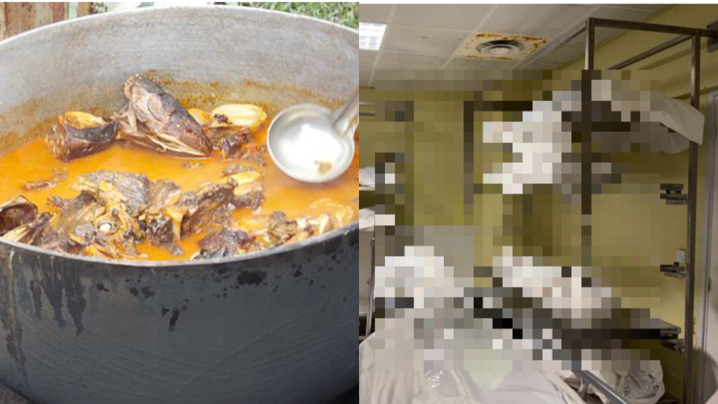 Une femme utilise de l'eau qui a servi pour la toilette des cadavres pour la confection des mets de son restaurant