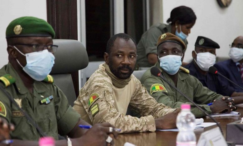Le Chef de la junte au Mali, le Colonel Assimi Goïta
