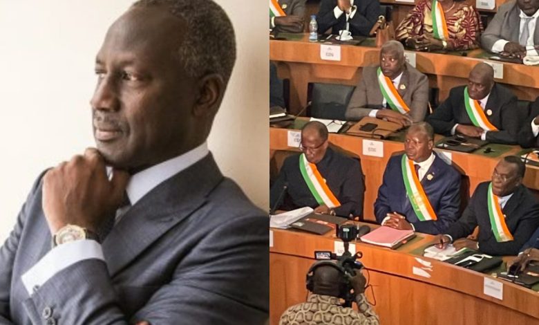Adama Bictogo maire de la commune de Koumassi et président de l'Assemblée Nationale de Côte d'Ivoire