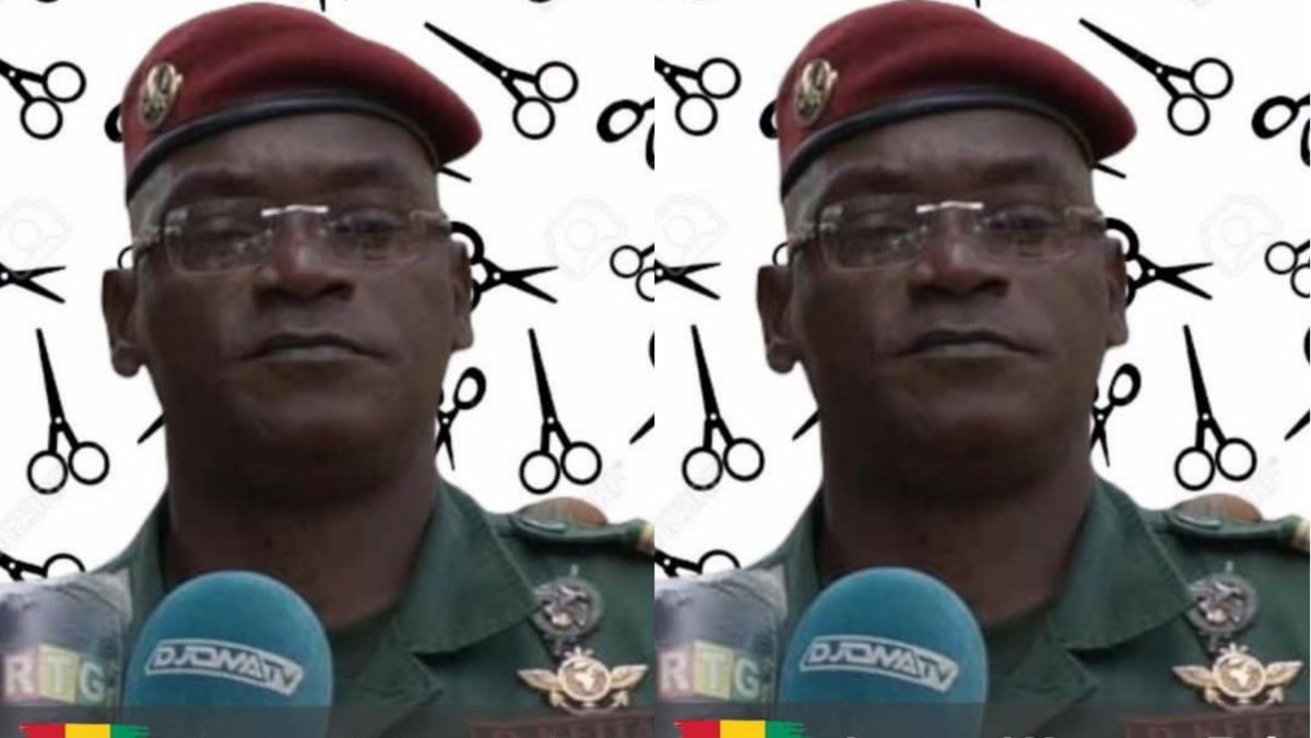 Le prefet de Siguiri le lieutenant-colonel Ibrahima Doumbouya Keita