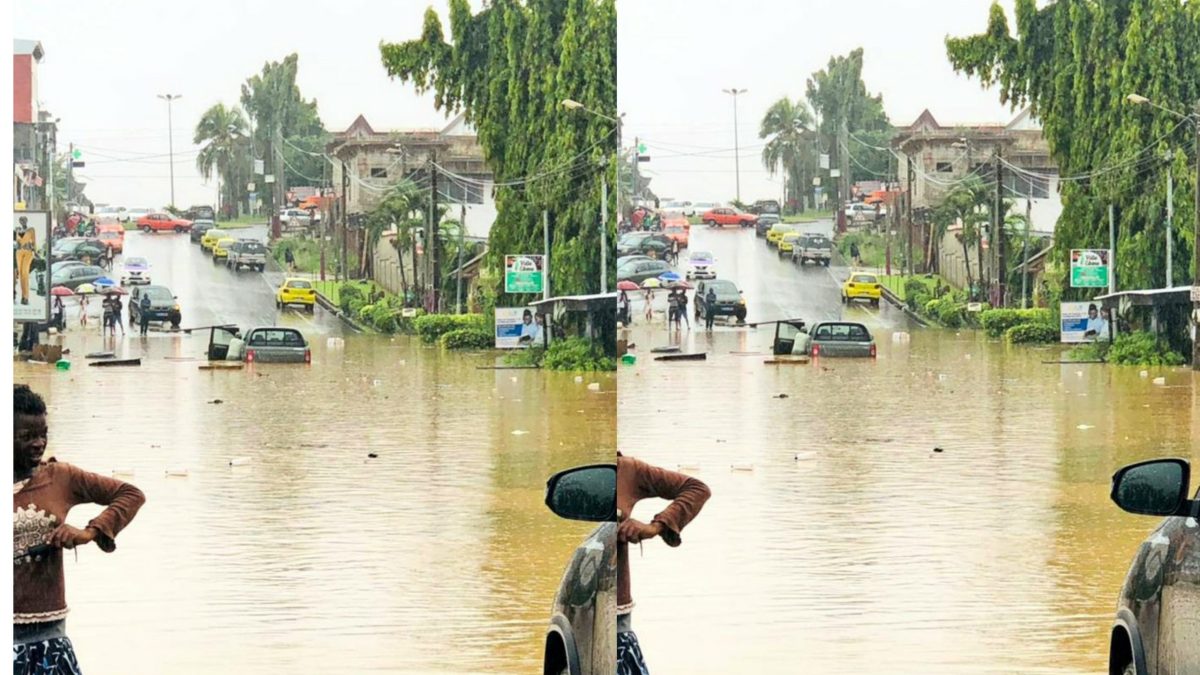 Inondation des voies à Abidjan, plusieurs routes fermées.