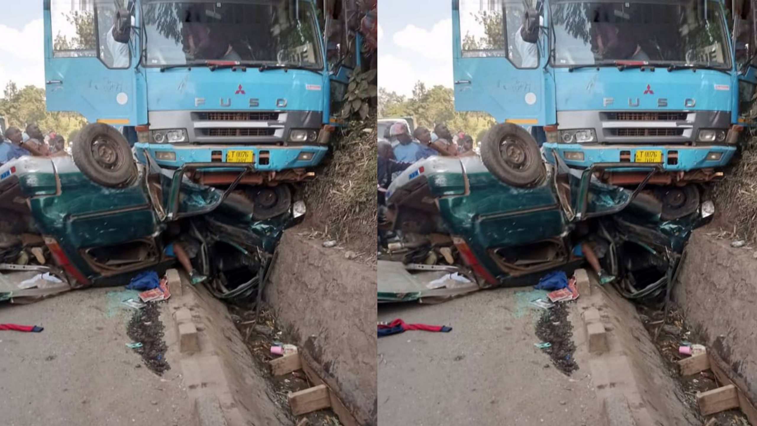 Un accident de la circulation survenu dans le nord du Congo a causé la mort de 9 personnes dont écoliers et le chauffeur.