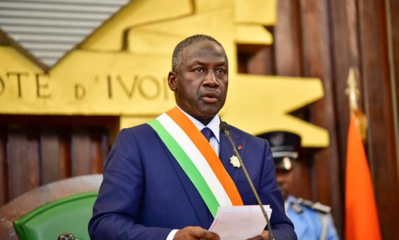 Adama Bictogo président de l'assemblée nationale de Côte d’Ivoire