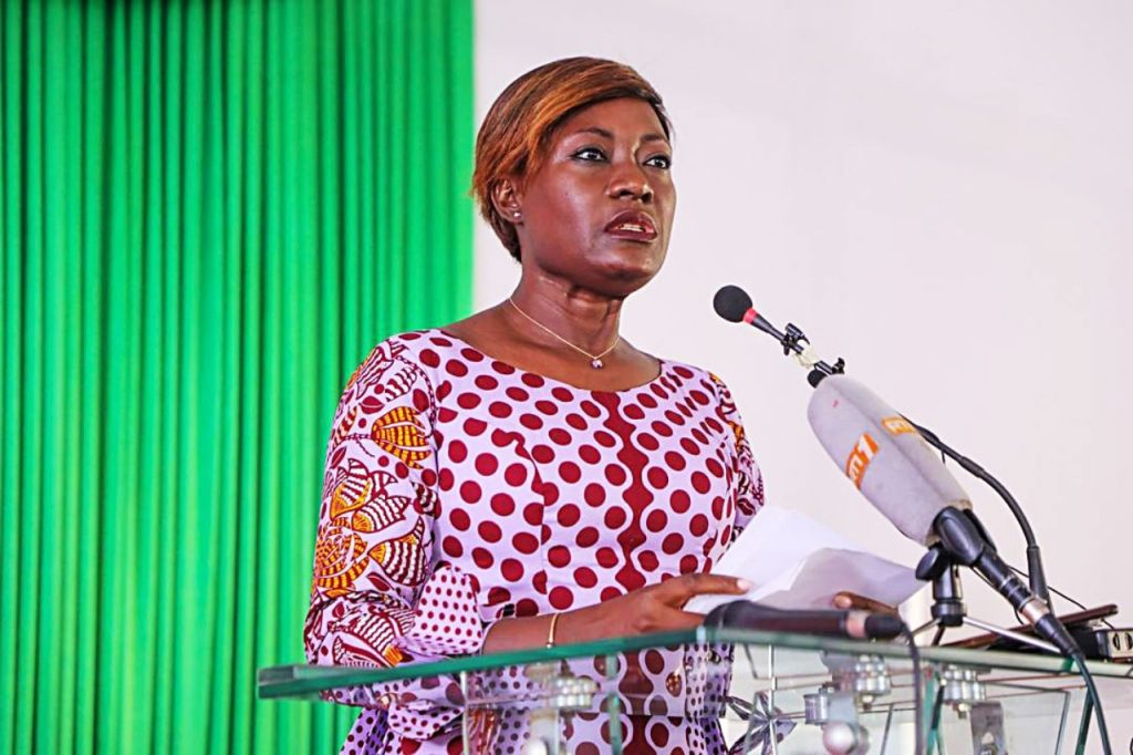 La Ministre Mariatou Koné 