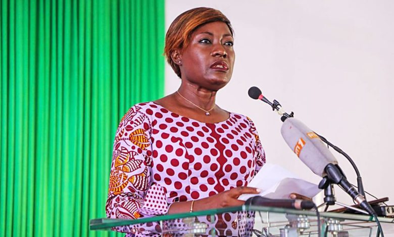 La Ministre Mariatou Koné