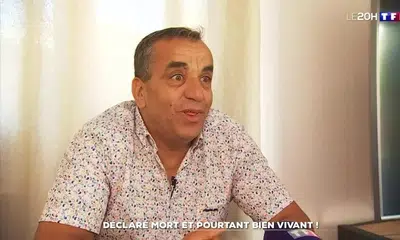 Michel Sayah lors du reportage du 13 H TF1