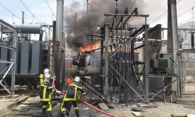 Incendie d'un transformateur dans une base de la Compagnie Ivoirienne d'Électricité à Yopougon Niangon