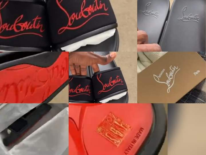Chaussure Louboutin, fait en Italy