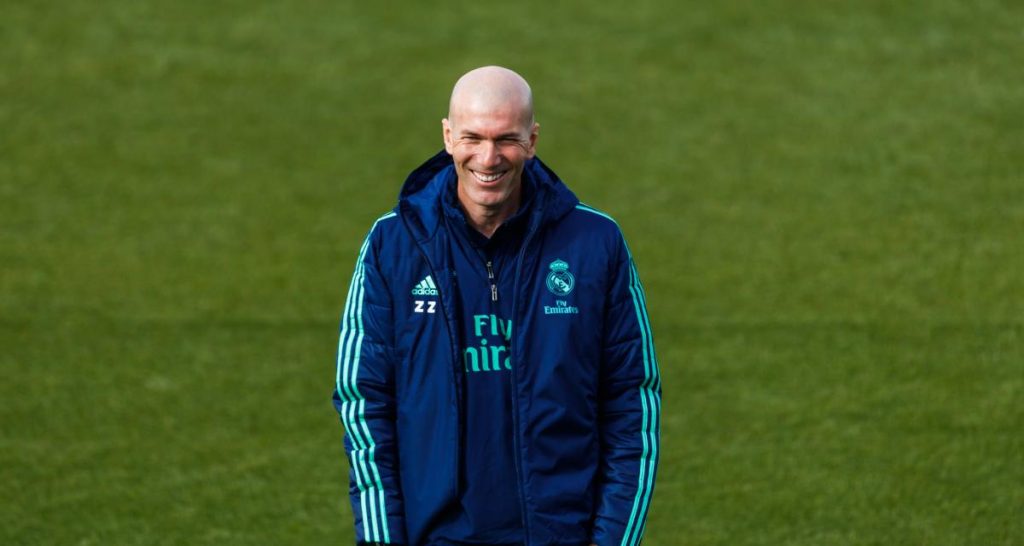 Zinedine Zidane, ex joueur et sélectionneur du Réal de Madrid 
