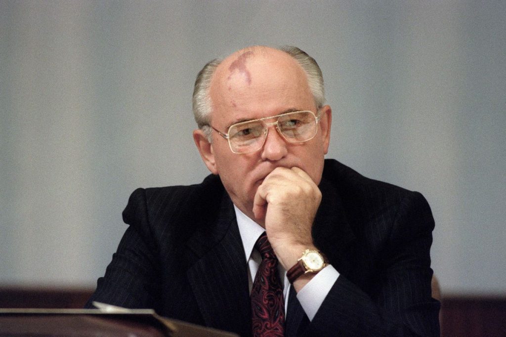 Mikhaïl Sergueïvitch Gorbatchev, dernier président de L'URSS 