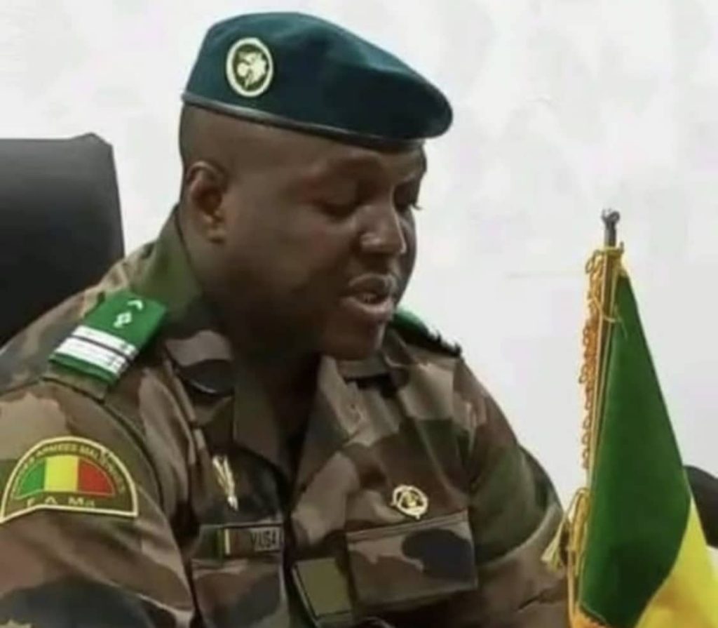 Le colonel Abdoulaye Maïga 