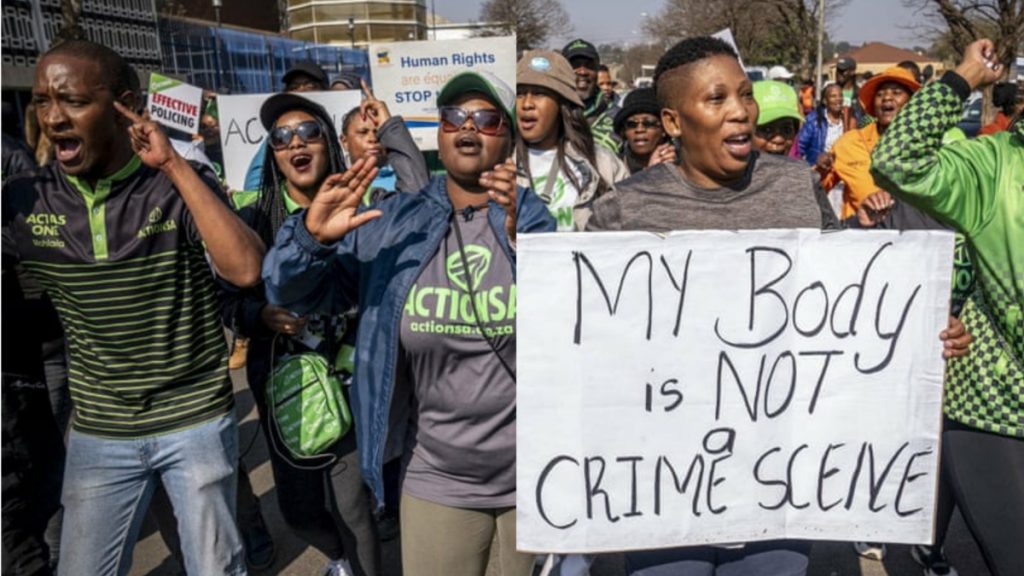 Ce lundi 01 aout 2022, un tribunal sud-africain a reçu en ses lieux plus de 80 individus accusés de viol collectif sur huit femmes.