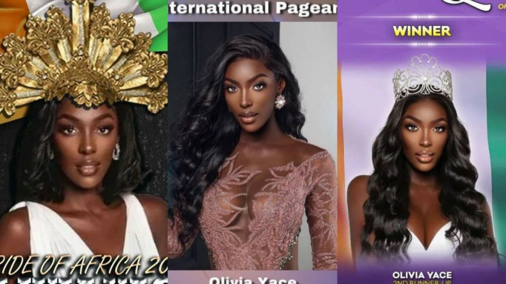 La reine de la beauté de Côte d’Ivoire Olivia Yacé vient de remporter trois nouveaux prix à elle toute seule.