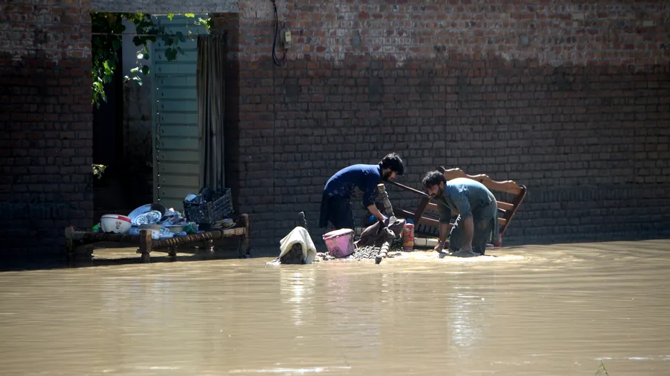 Des inondations enregistrées au Pakistan. plusieurs dégâts ont été enregistrés et des morts ne finissent pas d'être déplorés.