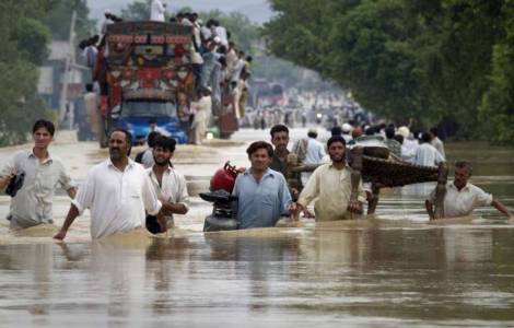 Des inondations enregistrées au Pakistan. plusieurs dégâts ont été enregistrés et des morts ne finissent pas d'être déplorés.