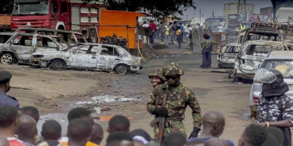 Trois morts dans une manifestation contre la cherté de la vie en sierra Leone entre force de l’ordre et la population.