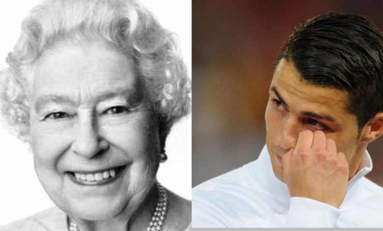 Cristiano Ronaldo présentant ses sincères condoléances à la famille Royale en raison du décès de la Reine Élisabeth II