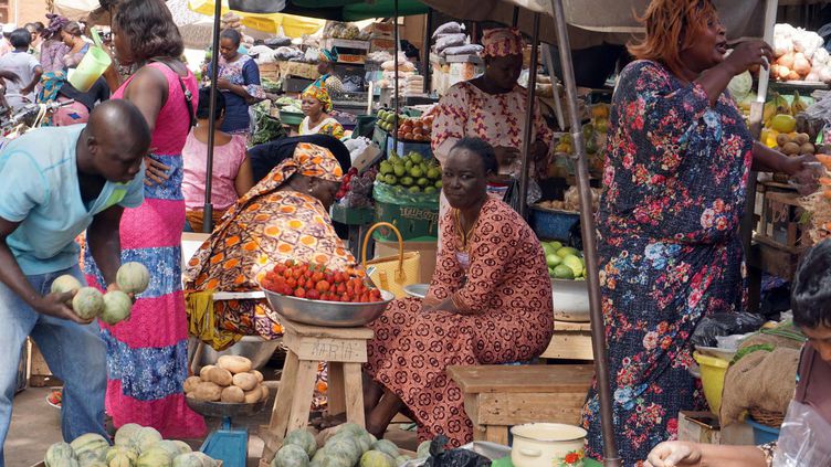 Image d'illustration. Un marché au Burkina Faso 