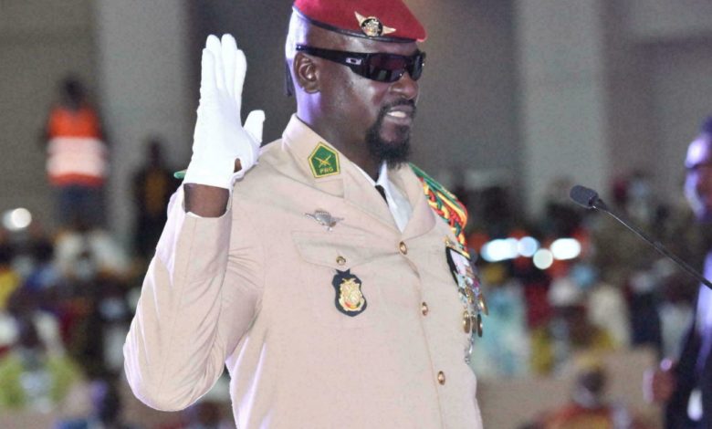 le lieutenant colonel Mamadi Doumouya, chef de la junte guinéenne