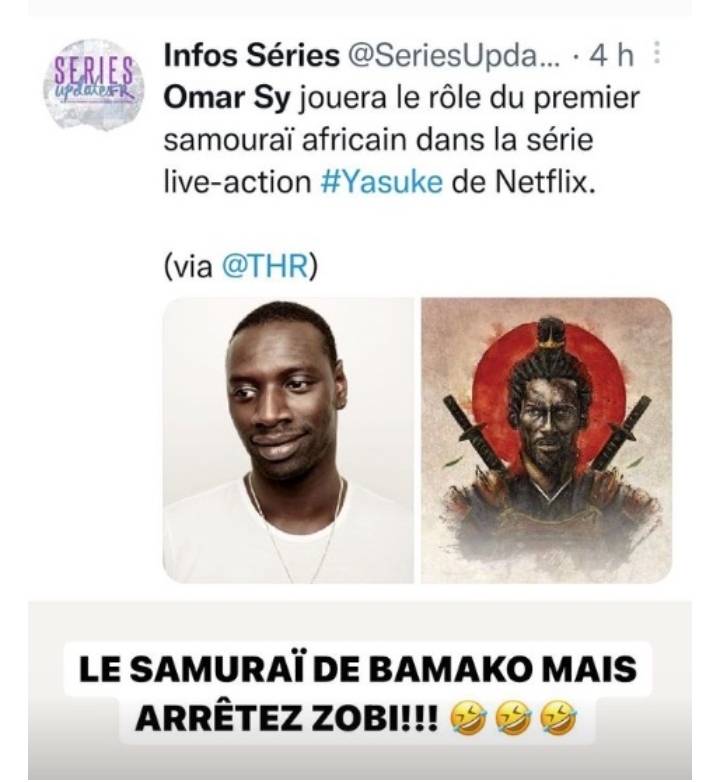 Story de Booba pour humilier Omar Sy 