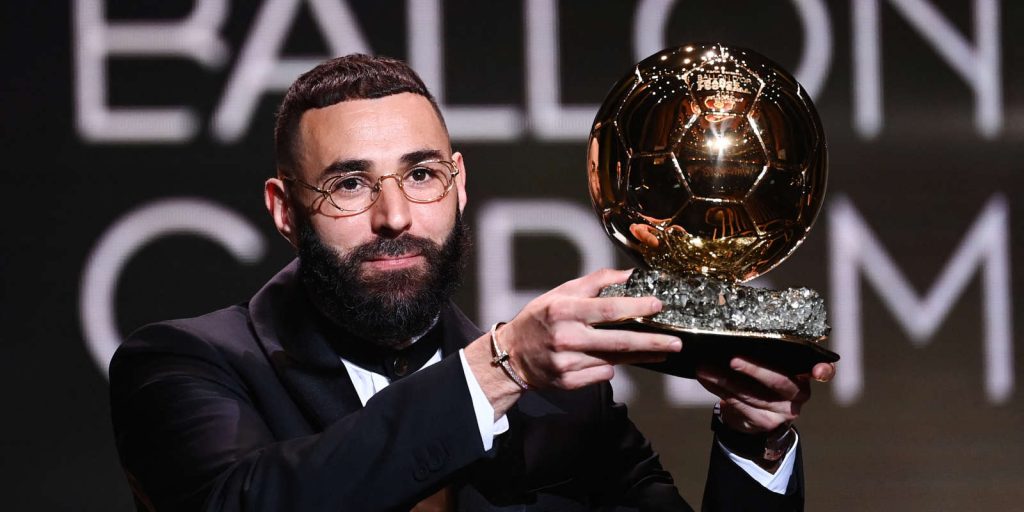 Karim Benzema Ballon d'Or 2022