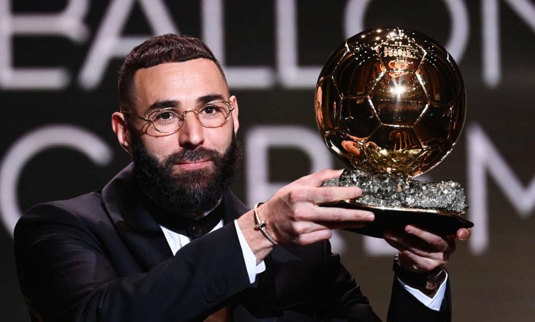 Karim Benzema Ballon d'Or 2022