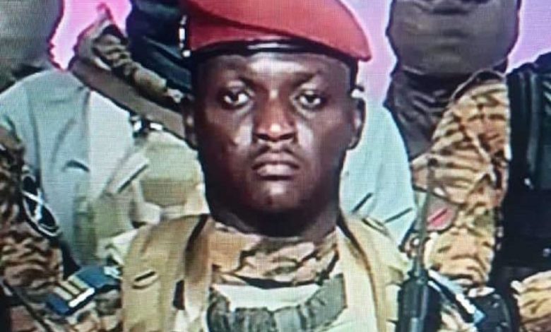 Le Capitaine Ibrahim Traoré, le nouvel homme fort du Burkina Faso