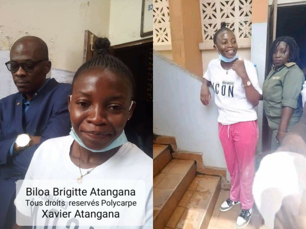 La jeune Camerounaise Biloa Atangana Brigitte Christelle, arrêtée pour outrage public et à la pudeur a été remise en liberté ce 19 octobre.
