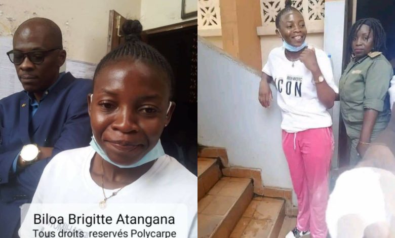 La jeune Camerounaise Biloa Atangana Brigitte Christelle, arrêtée pour outrage public et à la pudeur a été remise en liberté ce 19 octobre.